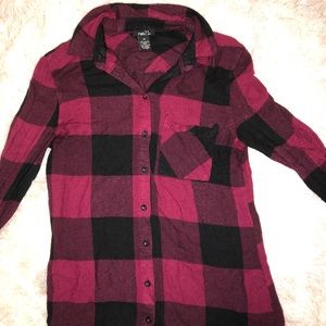 Red and black flannel